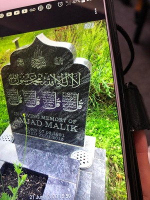 Islamic Headstones & Kerbed Memorial for Graves in London