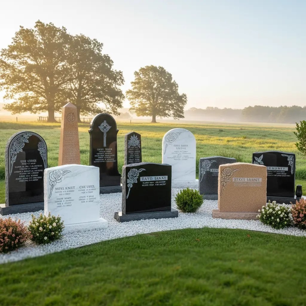 Group of headstones Faith Stones | Faith Stones UK Islamic Headstones & Memorial Services in London